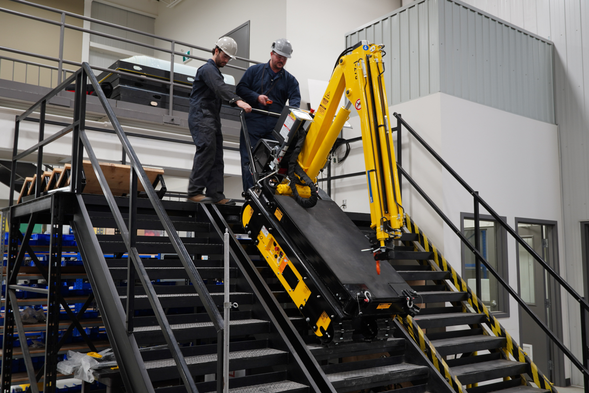 Stair Climber Crane Twin-Track 270 interface accessory