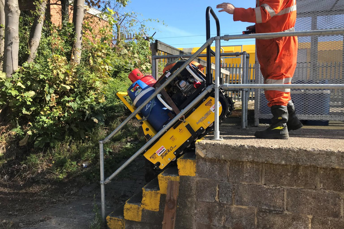 Stair climber twin track 47 railway maintenance