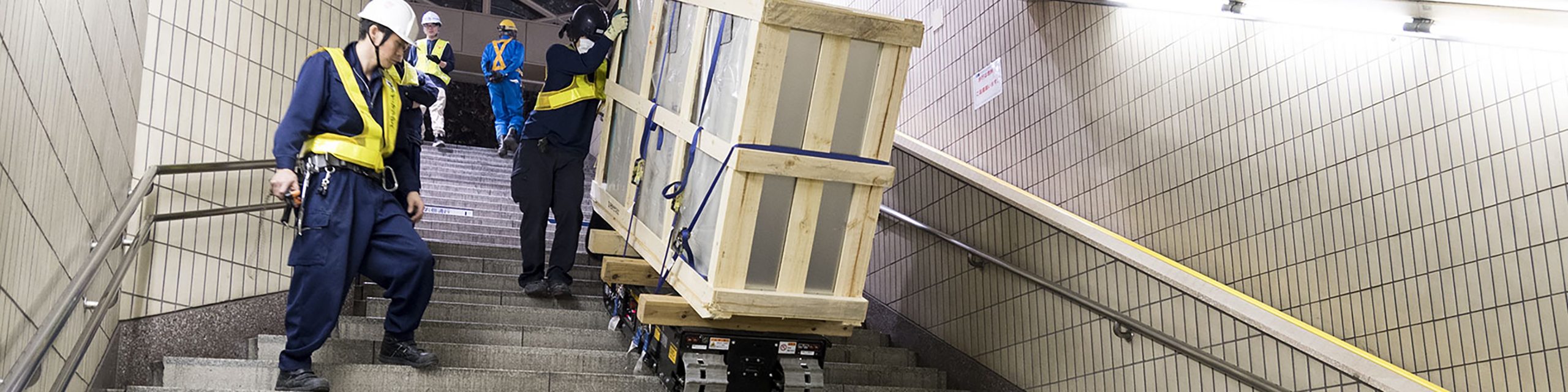 material handling staircase transportation equipment