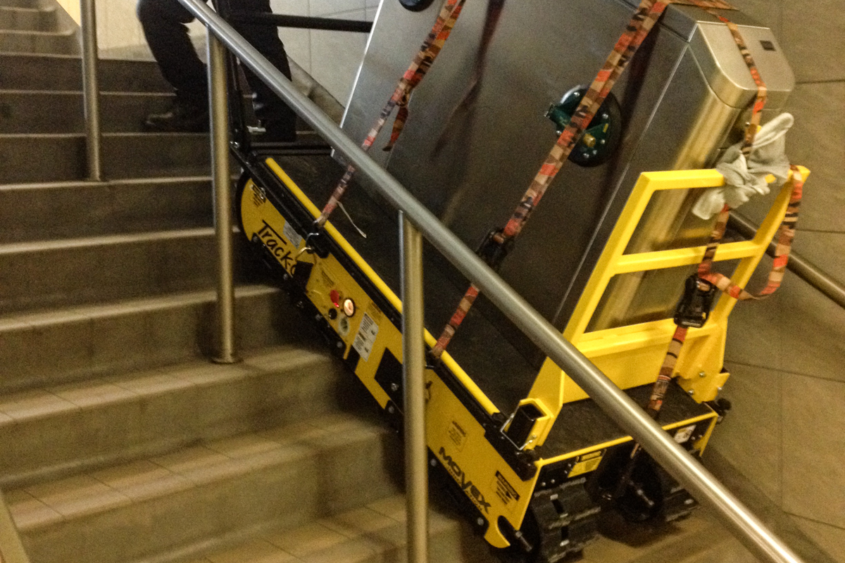 stair climbing equipment remote controlled