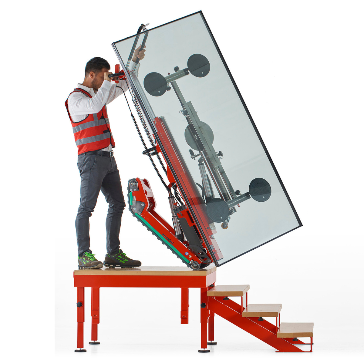 Skipper-Lift-Hand-Truck-on-Landing.