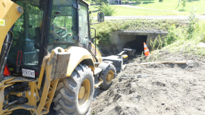 Standard Equipment Can’t Access the Culvert